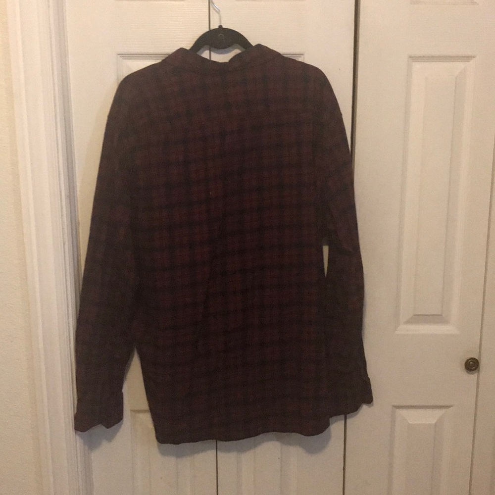 Men’s Plaid Long Sleeve Shirt - Picture 5 of 5